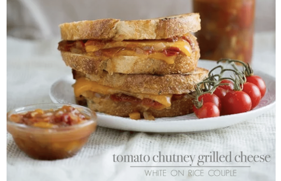 chutney grilled cheese