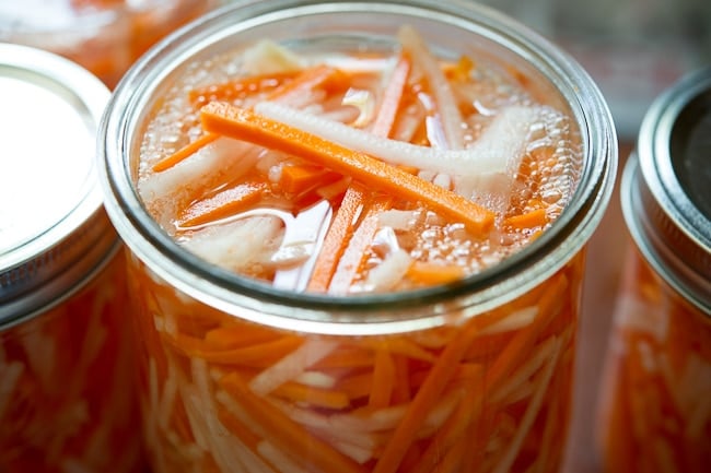 Vietnamese Carrot Daikon Pickles For Vietnamese Recipes Do Chua