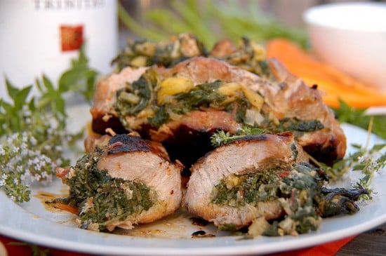 Stuffed Pork Loin recipe | WhiteOnRicecouple.com