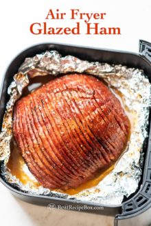 Air Fryer Honey Baked Ham Recipe