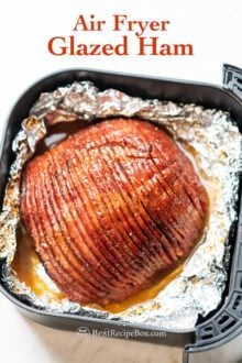 Air Fryer Honey Baked Ham Recipe 