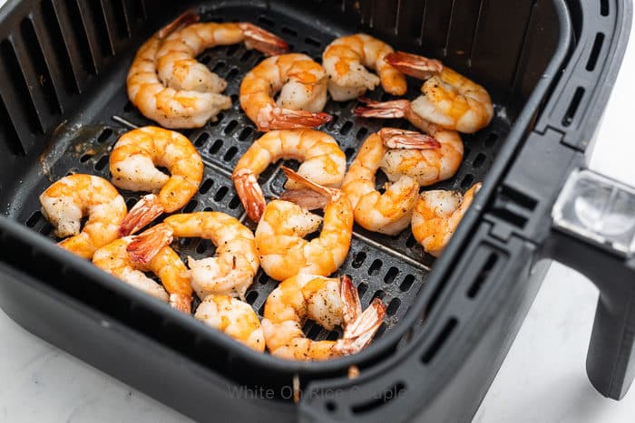 Air Fryer Shrimp Recipe that's Healthy and Easy | WhiteOnRiceCouple.com