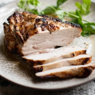 Air Fried Turkey Breast | @WhiteOnRice