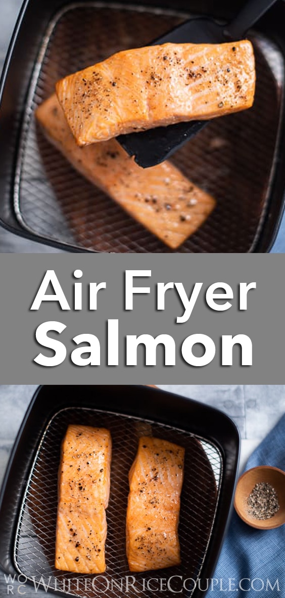 Healthy Air Fryer Salmon Recipe Air Fried @whiteonrice