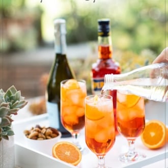 Aperol Spritz Recipe Cocktail | WhiteOnRiceCouple.com
