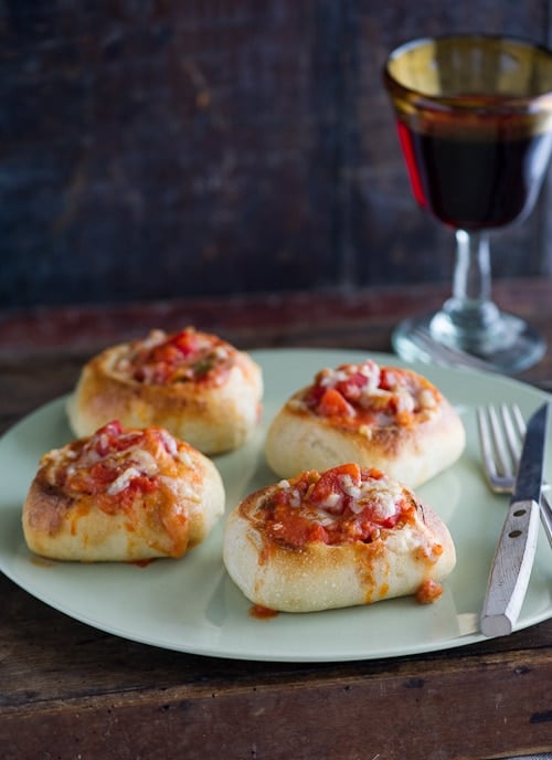 Garlic Mozzarella Bread Bowls