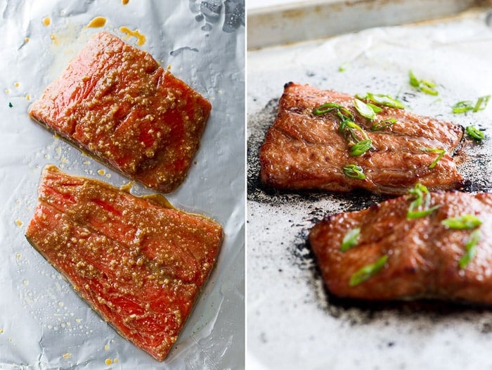 Miso Glazed Salmon Recipe in 3 Steps