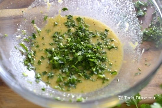 Lemon dressing