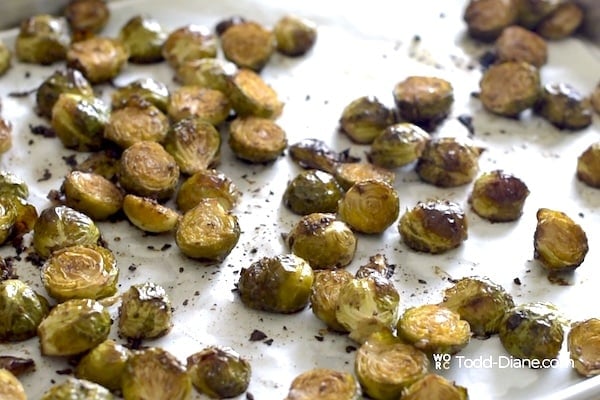 Roasted brussels sprouts