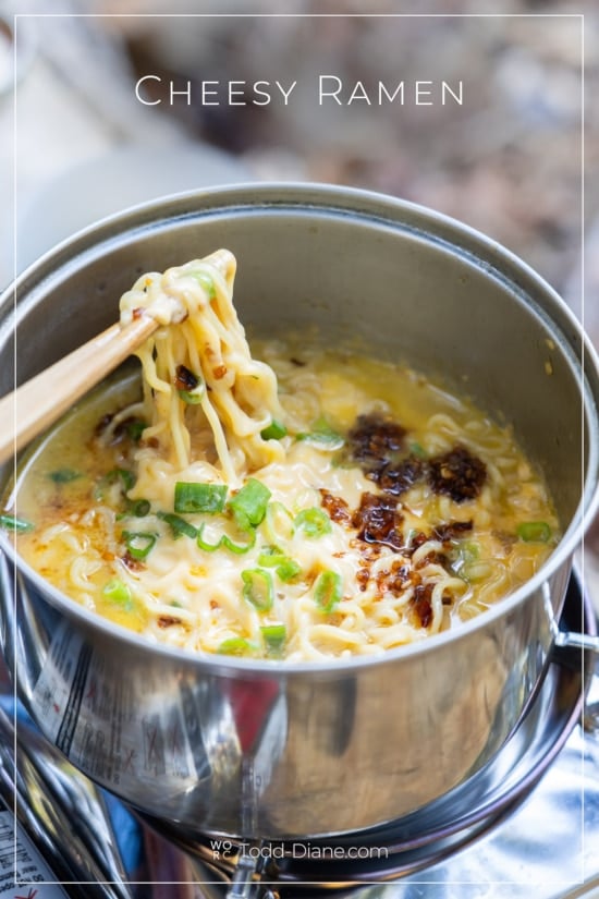 cheesy ramen