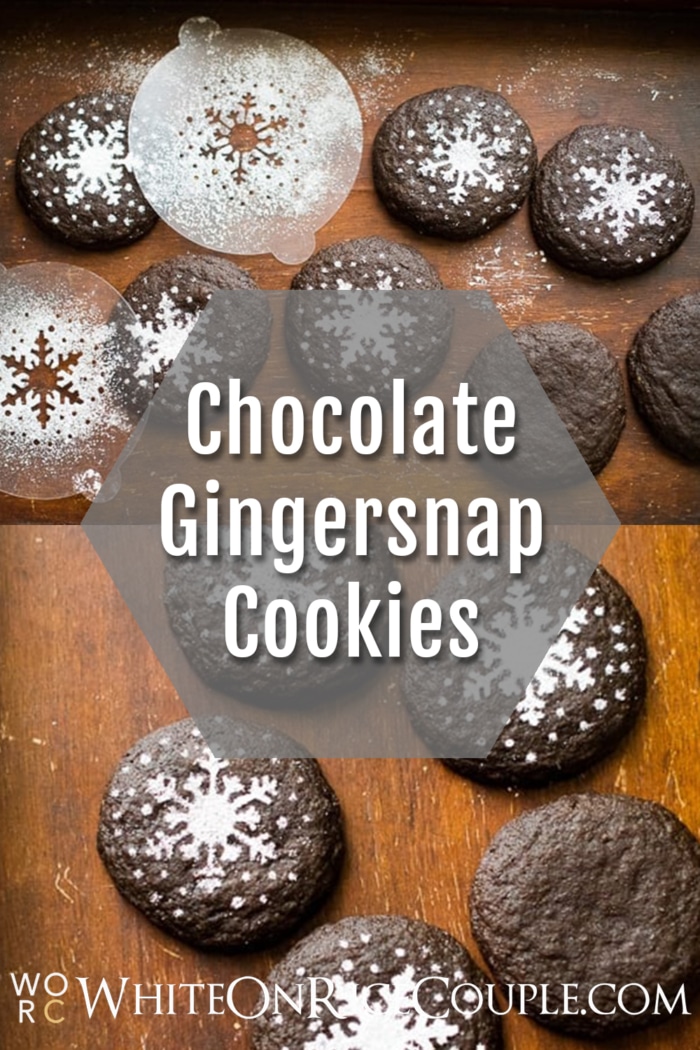 gingersnap cookies recipe collage
