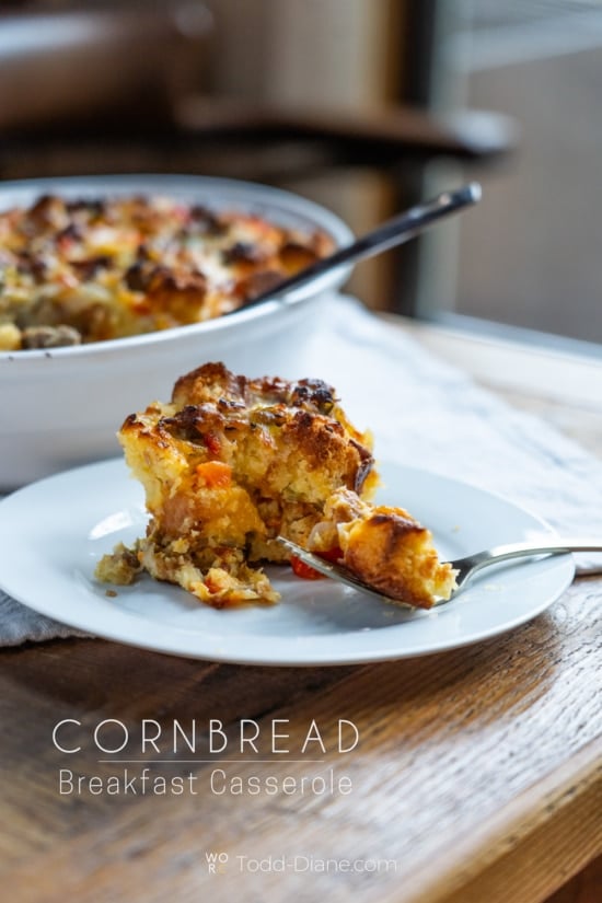 cornbread breakfast casserole