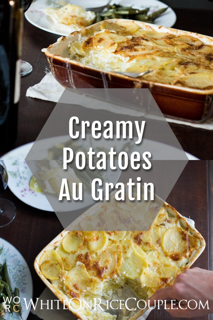 Potatoes au Gratin Recipe Best Scalloped Potatoes recipe collage