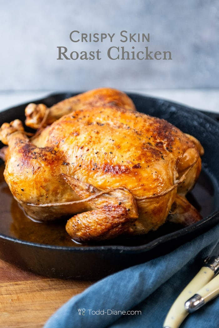 Crispy Skin Roast Chicken Recipe JUICY EASY | White On Rice