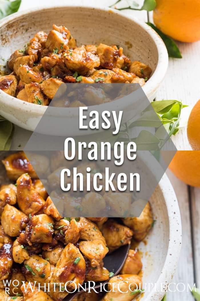 Best Orange Chicken Recipe collage