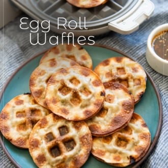 egg roll waffles