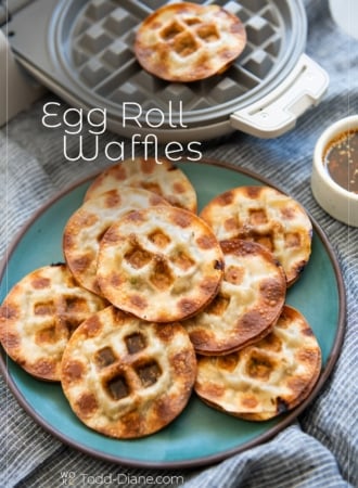 egg roll waffles
