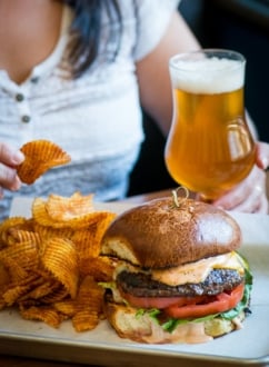 Fairmont Chicago Columbus Tap Burger & Beer | @whiteonrice
