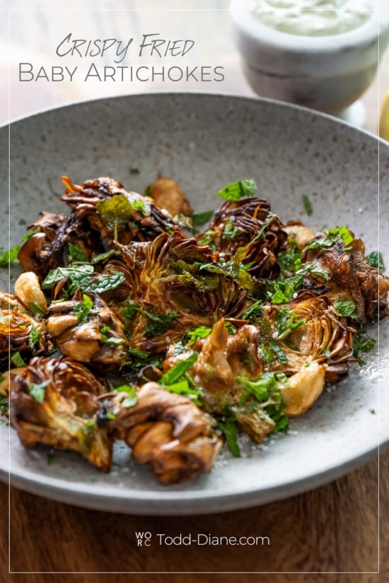fried baby artichokes
