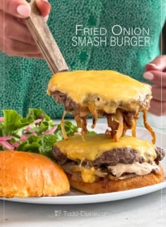 topping patty over burger