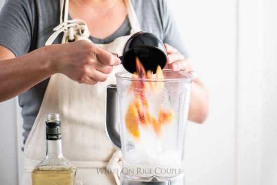 How to Make Frozen Peach Margaritas Recipe 