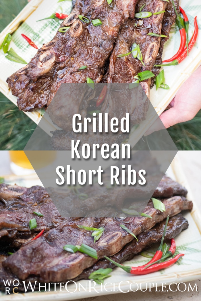 Grilled Korean Short Ribs collage