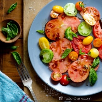heirloom tomato salad
