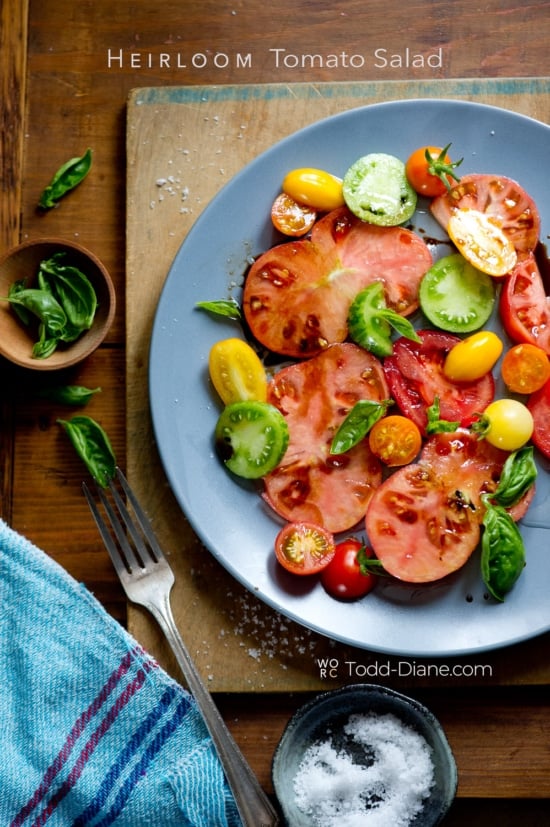 heirloom tomato salad