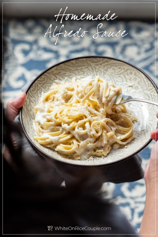 Alfredo sauce with Pasta 