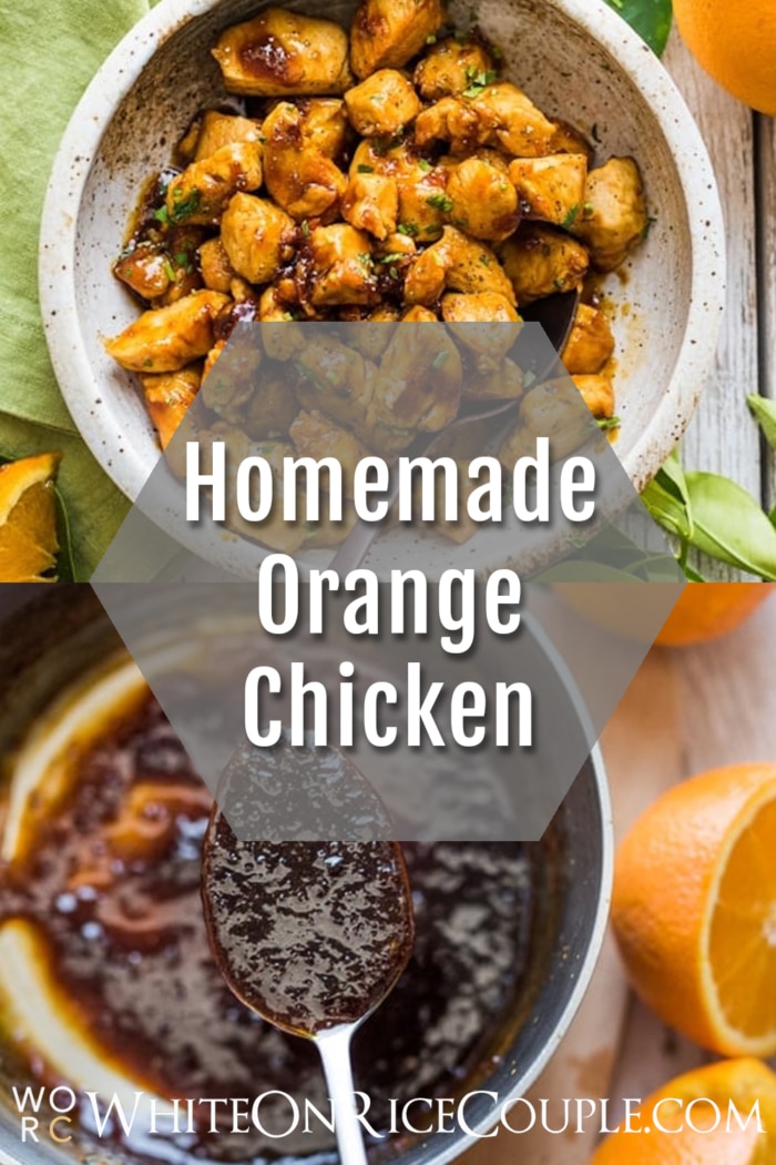 Best Orange Chicken Recipe collage