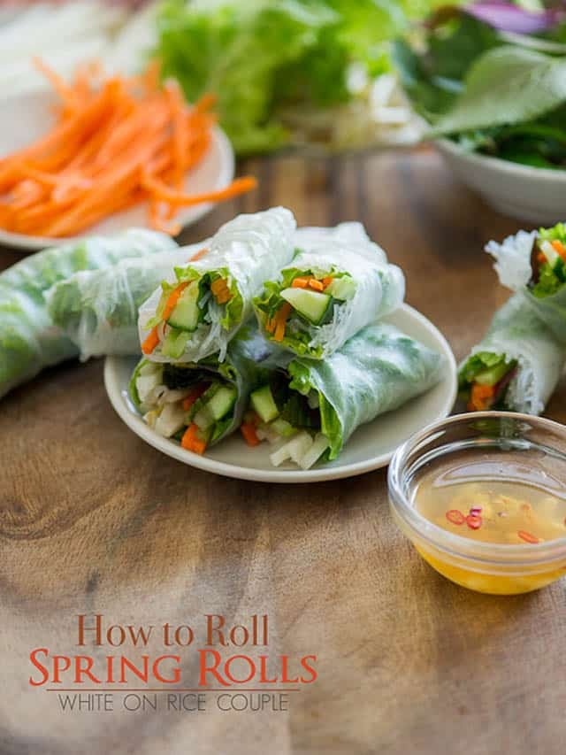 How To Roll Spring Rolls