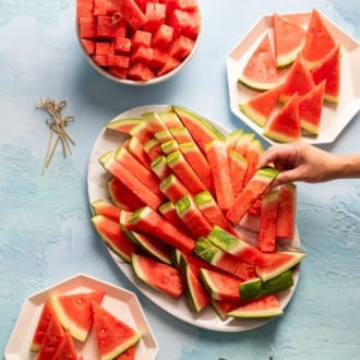 3 ways to cut watermelon