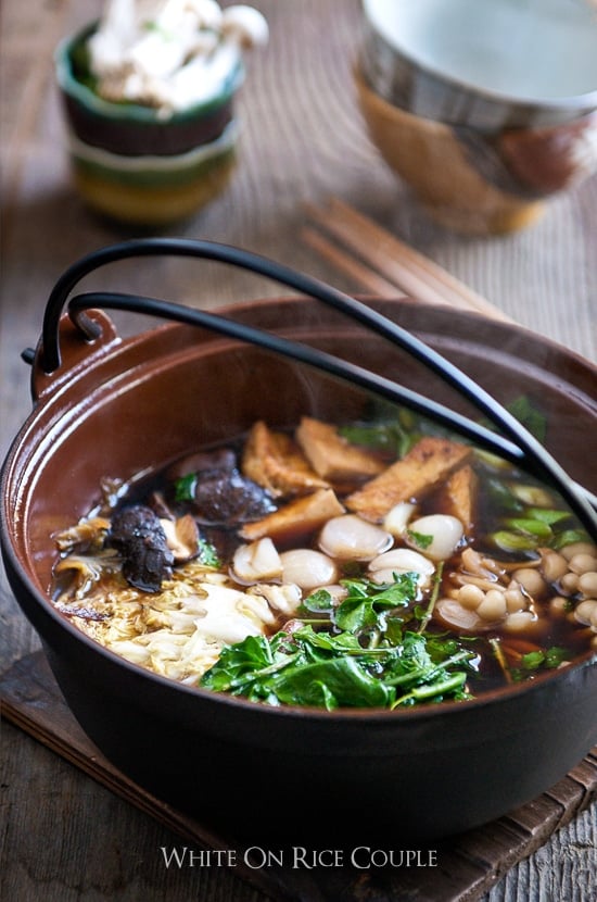 Sukiyaki (Japanese Hot Pot), Recipe