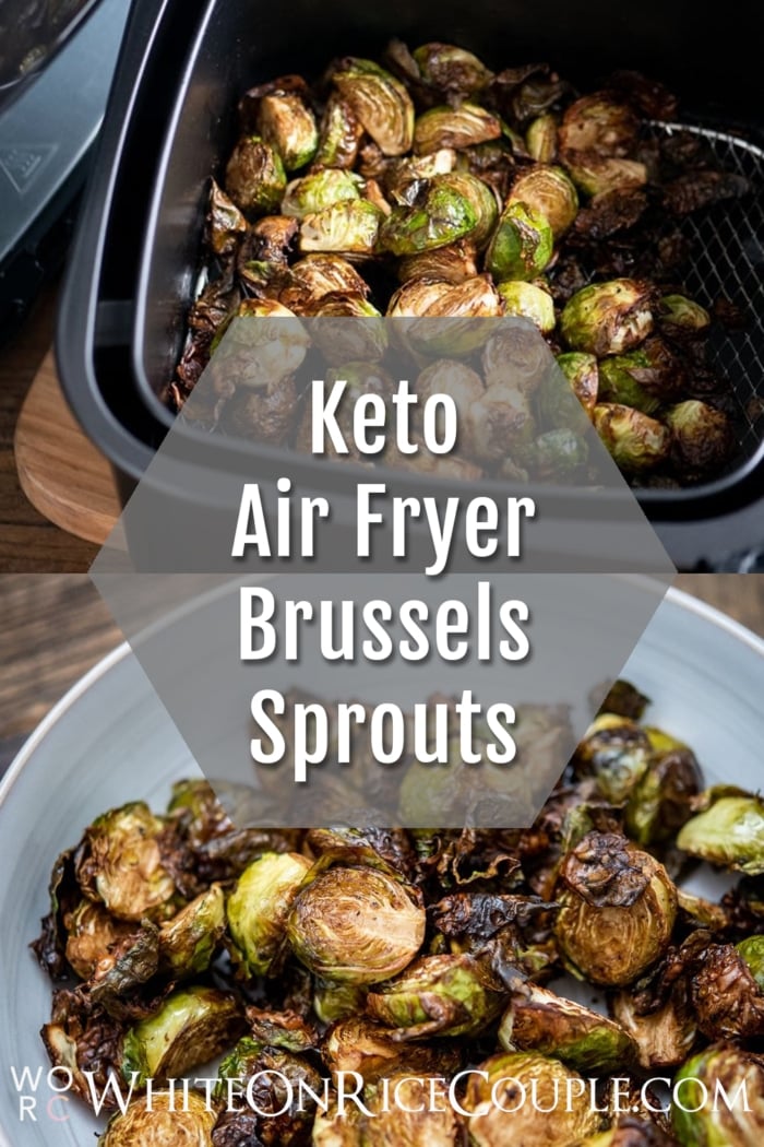 Air Fryer Brussels Sprouts Recipe collage