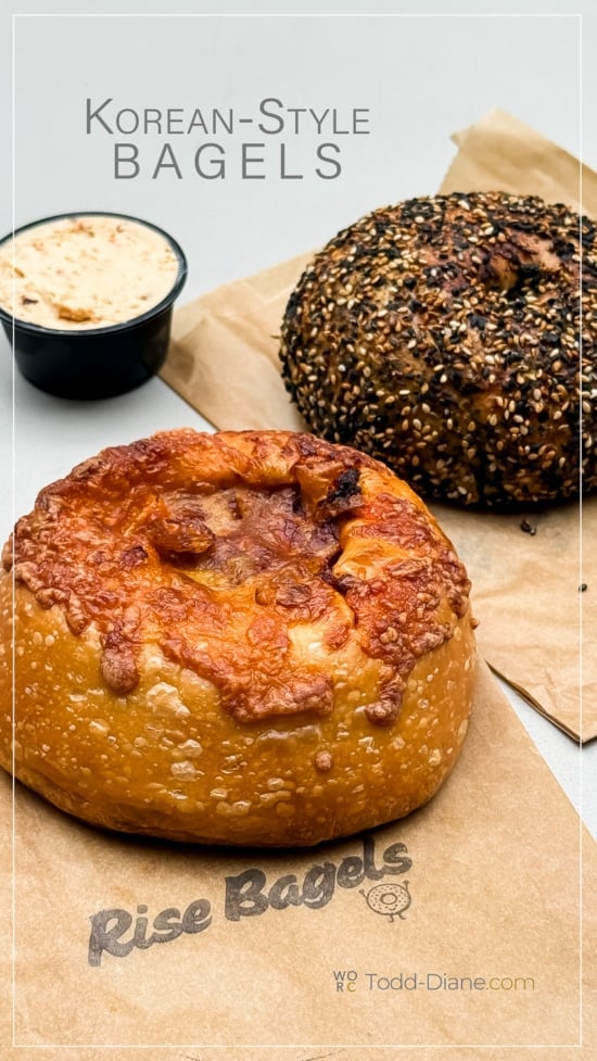 korean style bagels with schmear