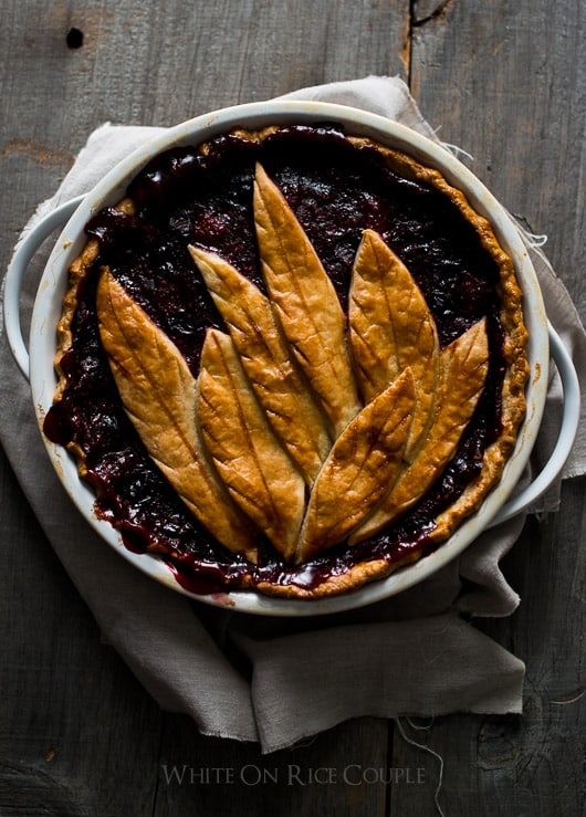 Tutorial on How to make leaf pie crust designs