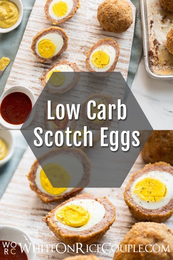 Baked Scotch Eggs Recipe collage