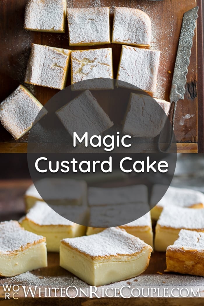 Magic Custard Cake Recipe from WhiteOnRiceCouple.com