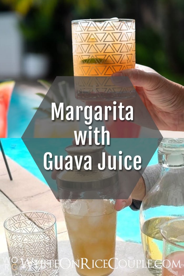 Guava Margarita recipe collage