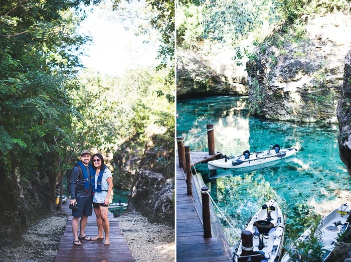 Kayaking in Fairmont Mayakoba, Riviera Maya @whiteonrice