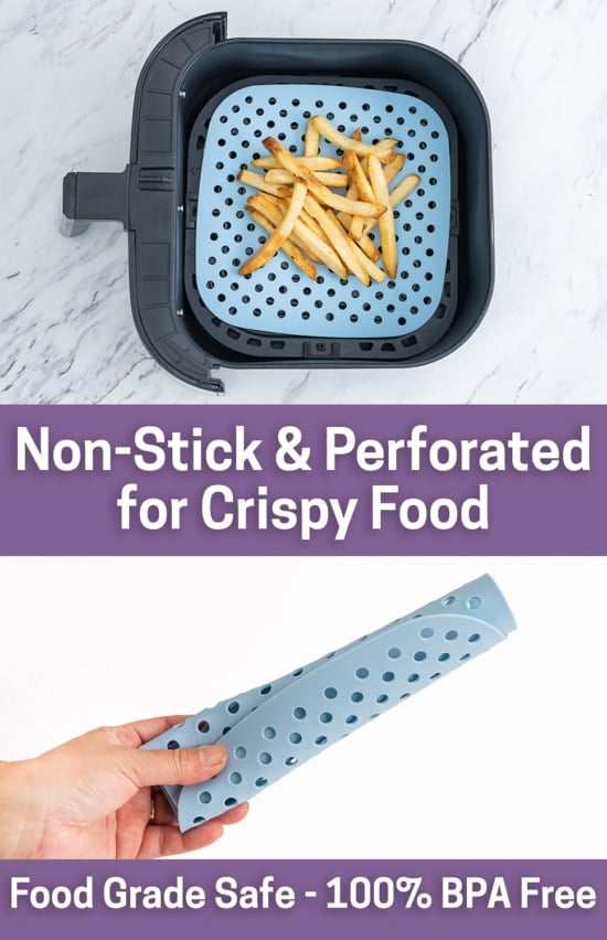 Air Fryer Silicone Mats or Liners for Non-Stick Air frying