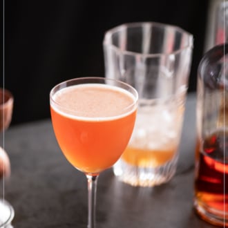 Paper Plane Cocktail Recipe with Bourbon | WhiteOnRiceCouple.com