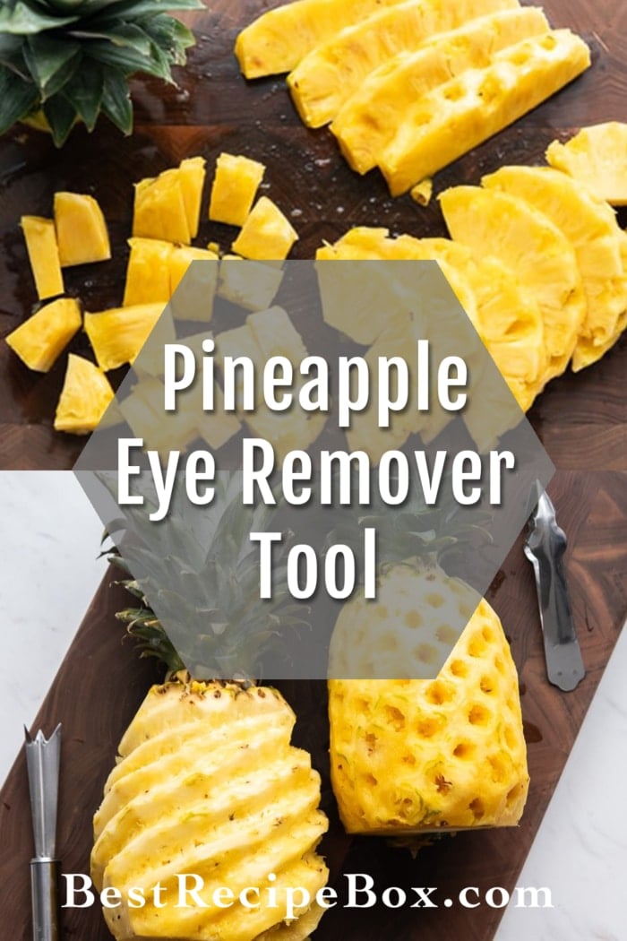 Pineapple Eye Cutter collage