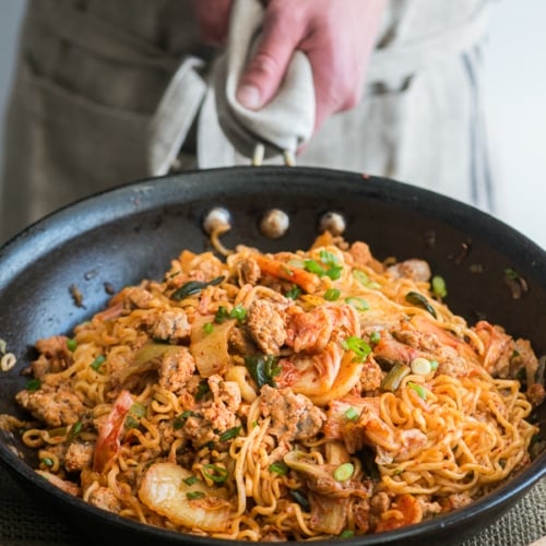 Large Skillet Hack