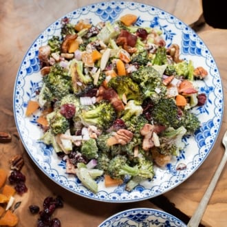 Roasted Broccoli Salad Recipe - WhiteOnRiceCouple.com