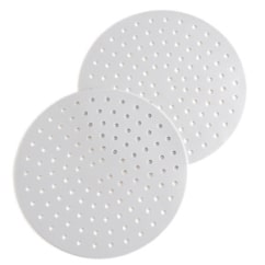 8" Round Cool Gray Silicone Mat