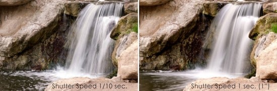 photograph of freezing waterfall 