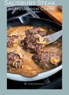spatula with salisbury steak