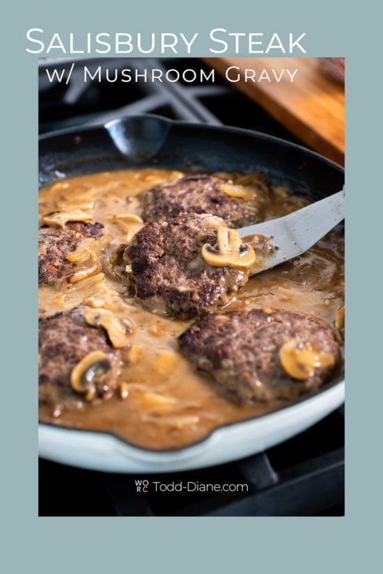 spatula with salisbury steak