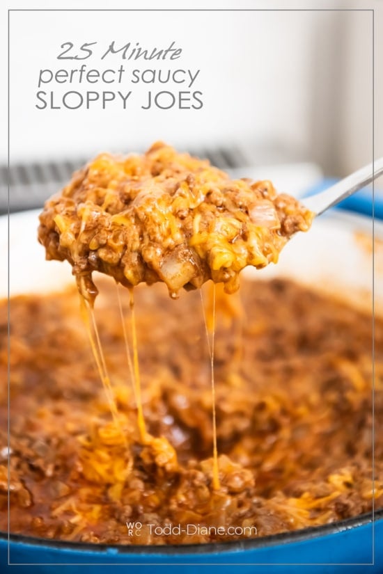big spoonful of saucy sloppy joes 